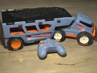 Used Hot Wheels RC Trick Truck Transforming Stunt Park vehicle