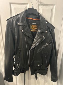Leather jacket new !