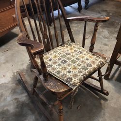 Antique Wooden Rocker