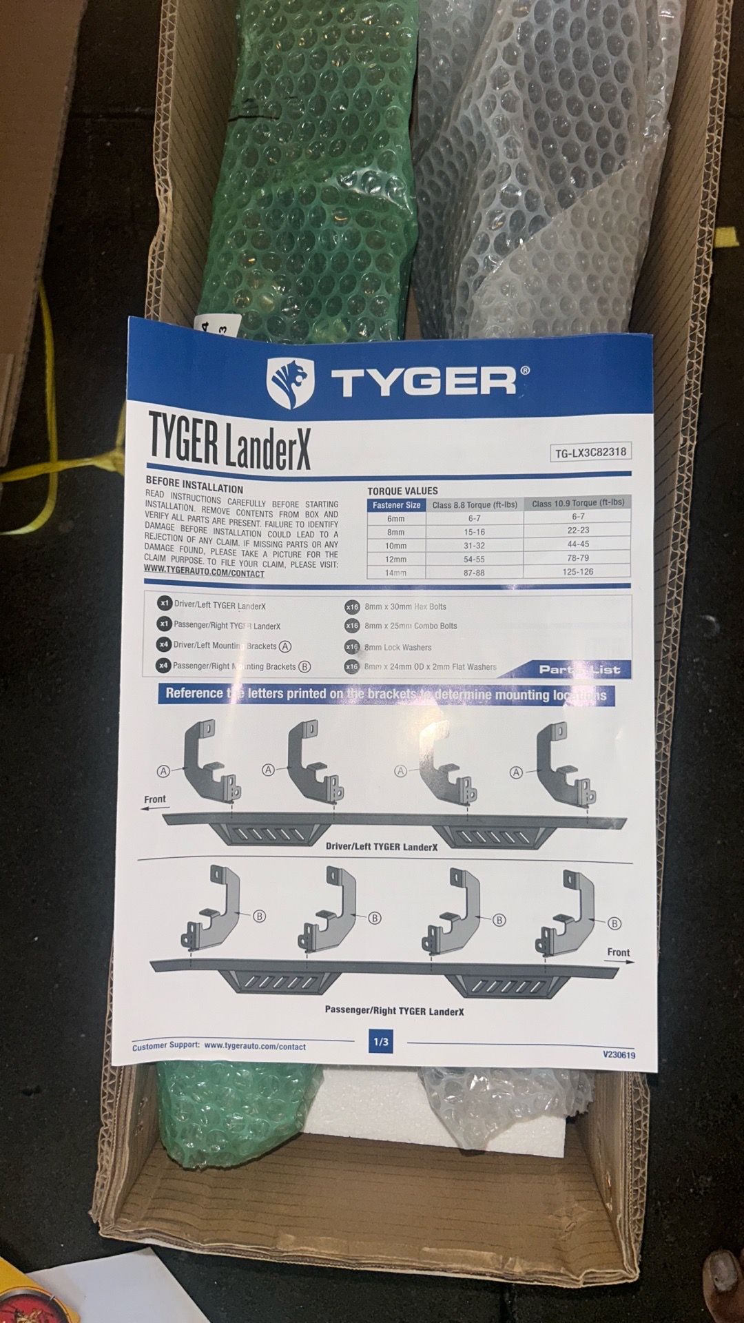 TYGER LANDER X - Chevy Silverado , GMC sierra