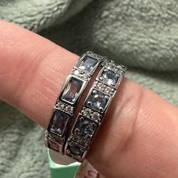 BP March Stone Rings 