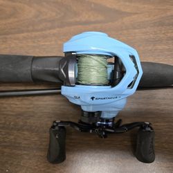 Kastking Spartacus II w/Zebco Rod