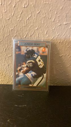 1990 Action Packed Junior Seau RC