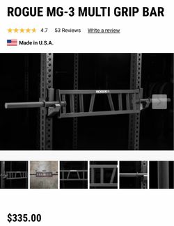Rogue MG-3 Multi Grip Bar