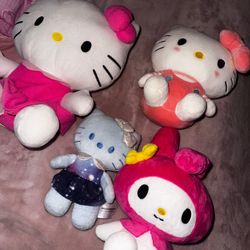 Hello Kitty Plushies