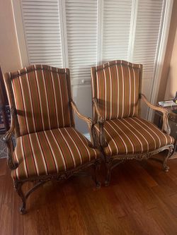 Two Louis XIV Arm chairs
