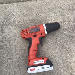 B&D Cordless Drill 
