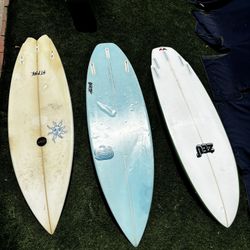 Surfboards (willing to trade)
