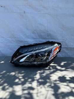 2015 2016 2017 2018 MERCEDES-BENZ C-CLASS C300 LEFT SIDE HEADLIGHT OEM USED