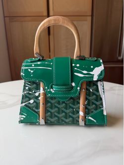 Sonique Saturday House Salazar bag - wood top handle