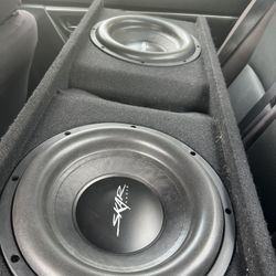 Skar Audio SDR 12” Subwoofers 