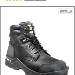 Carhart Steel Toe Waterproof Boots Size 14
