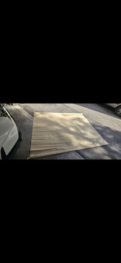 Brown Cordless Outdoor Patio Roller Shade