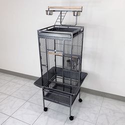 $125 (Brand New) Large 61” parrot bird cages with rolling stand for cockatiels parrot parakeet lovebird finch 