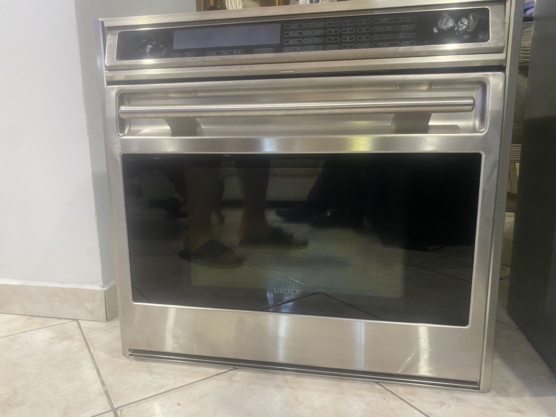 Wolf Oven and microwave set 