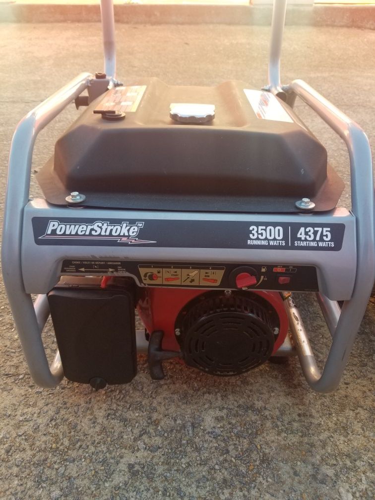 Power stroke generator 4375. 3500 running watts