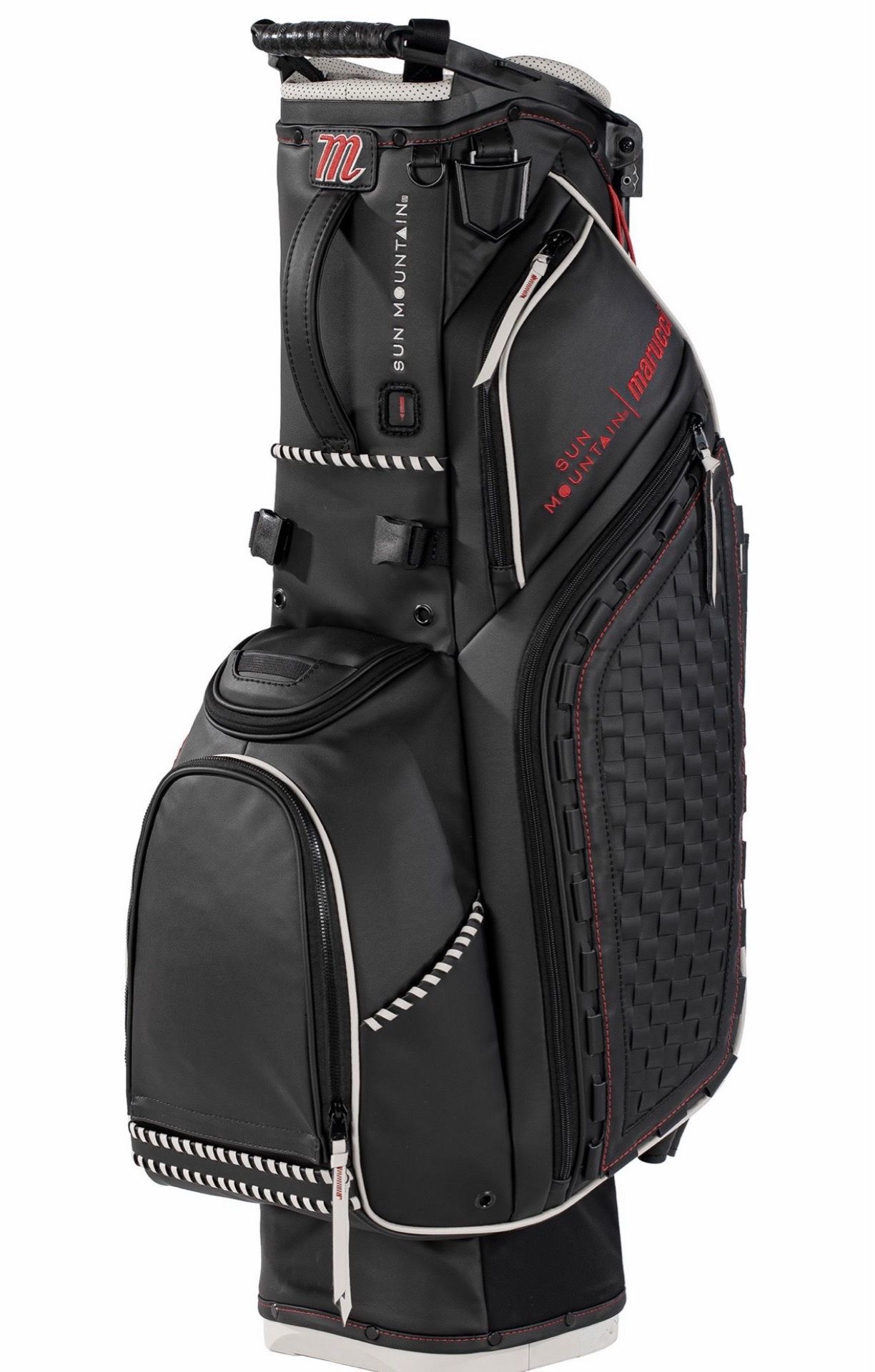 Sun Mountain 2026 X Marucci Golf Stand Bag – Black/Camel | NEW