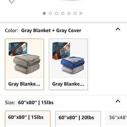 Weighted Blanket Grey