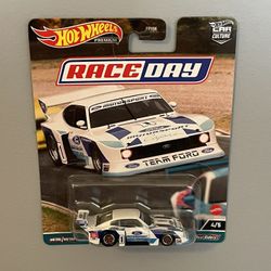 Hot Wheels 2023 Car Culture Race Day Ford Capri Gr.5 1/64 Diecast Car. 