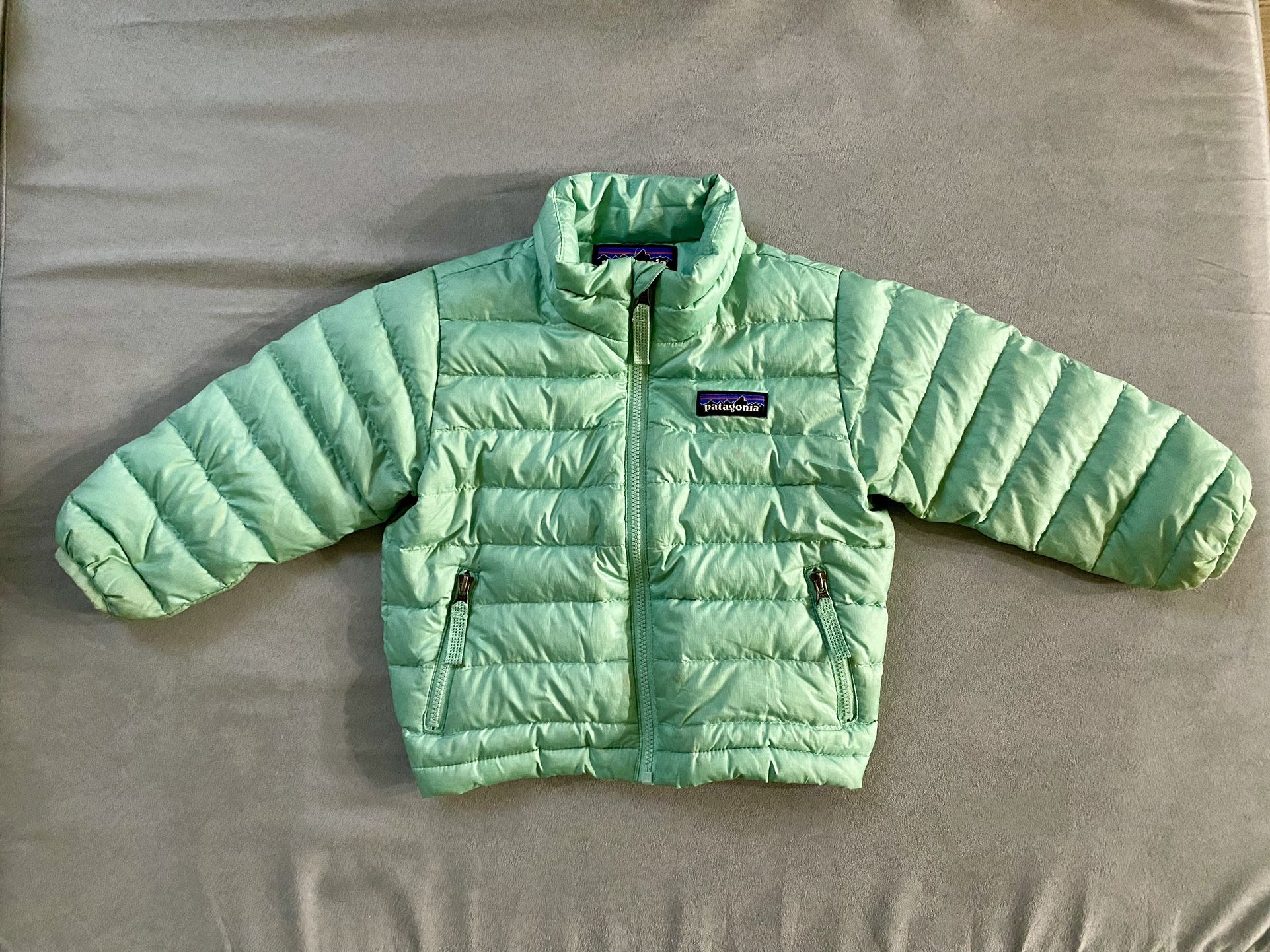 Patagonia Baby Down Sweater Jacket, size 12-18 months