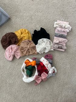 Baby girl bows and headbands
