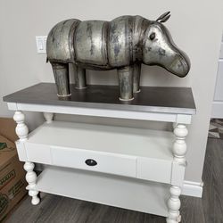 Ashley Fossil Ridge Console Table - Modern Farmhouse (Minor Surface Wear)