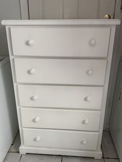 White dressers great shape solid wood