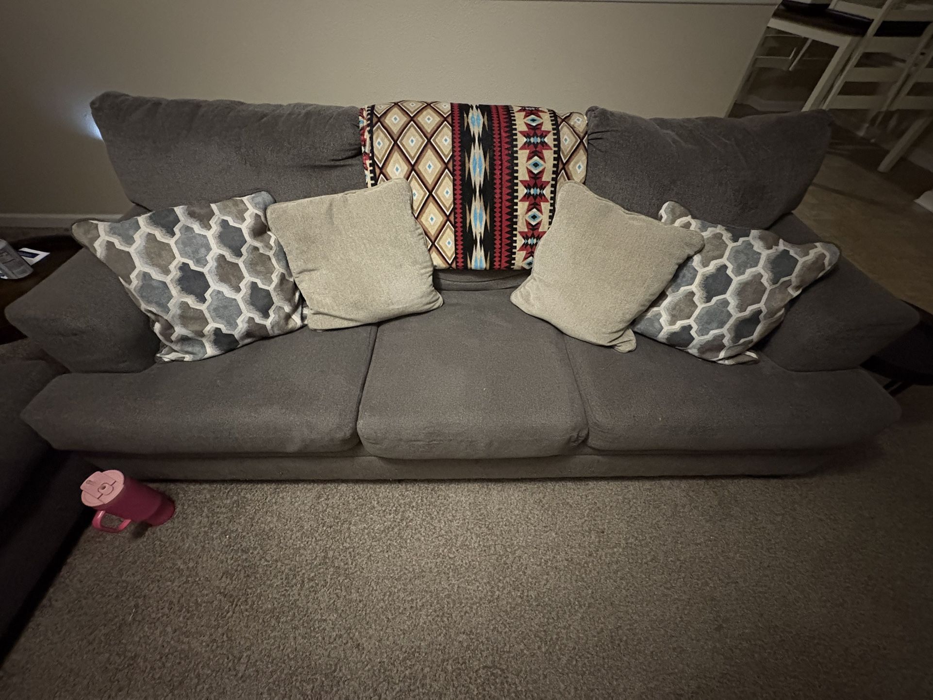 Love Seat And Sofa Set