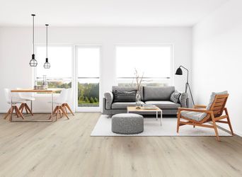 Vinyl waterproof flooring by Cyrus . Brand new in sealed boxes