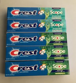 Crest Toothpaste $2.50
