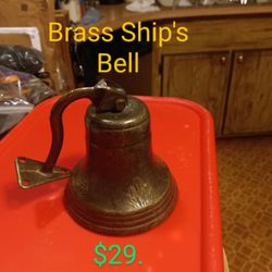 #883... Brass Ships Bell