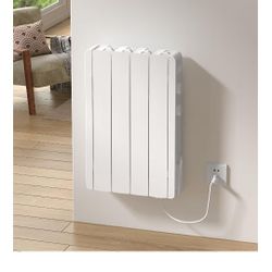 All White Electric Wall Heater 