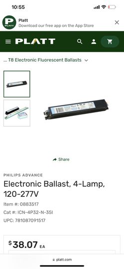 32 Watt T8 Ballasts
