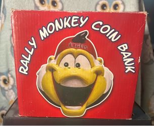 Angels Rally Monkey Coin Bank