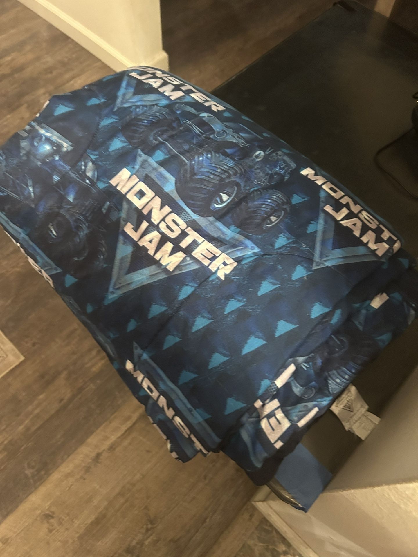 Monster Jam Twin Bed Set