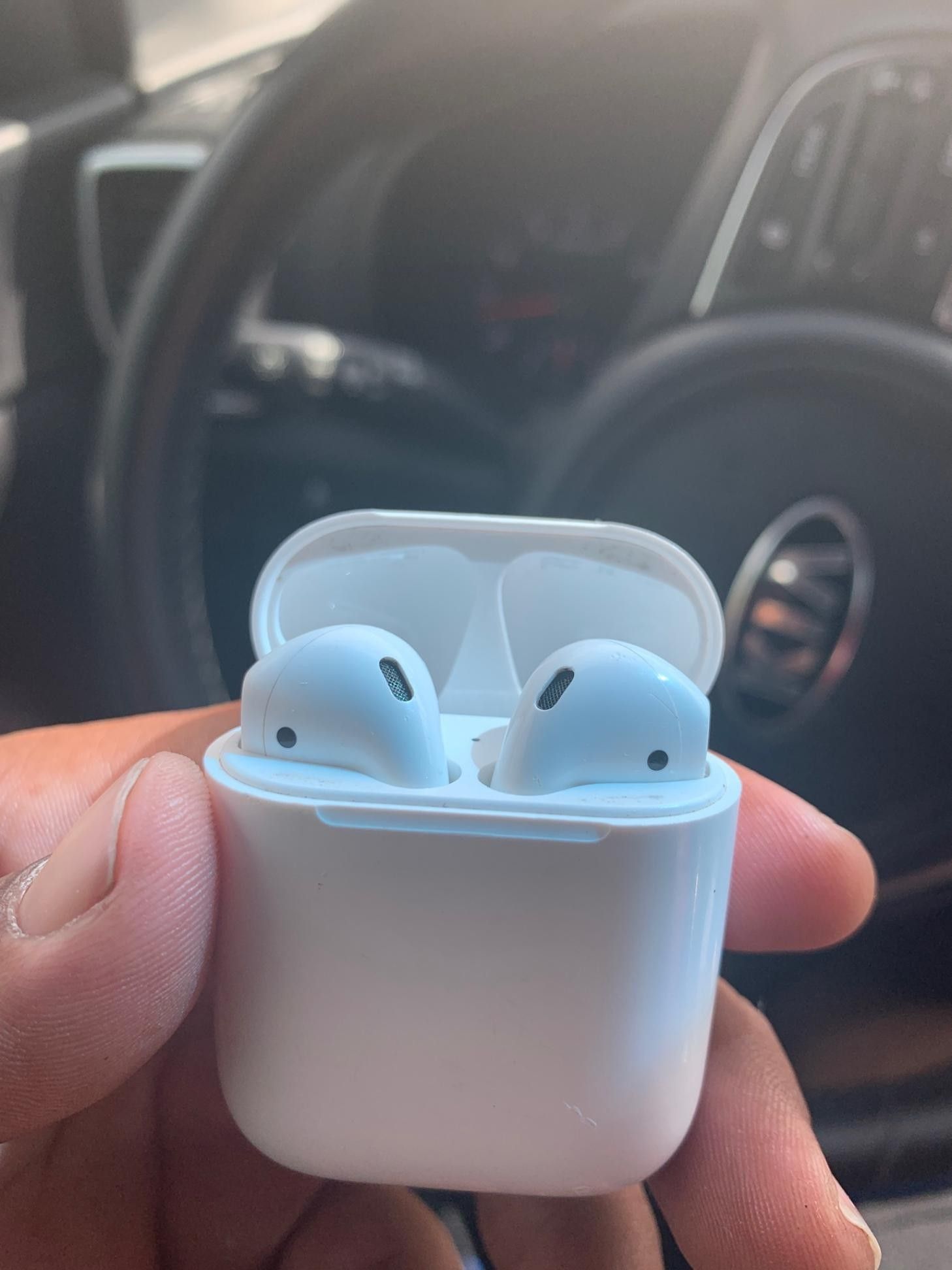 Brand New airpods 2nd gen with the charge case asking 120 FIRM