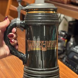 Harley Davidson beer stein