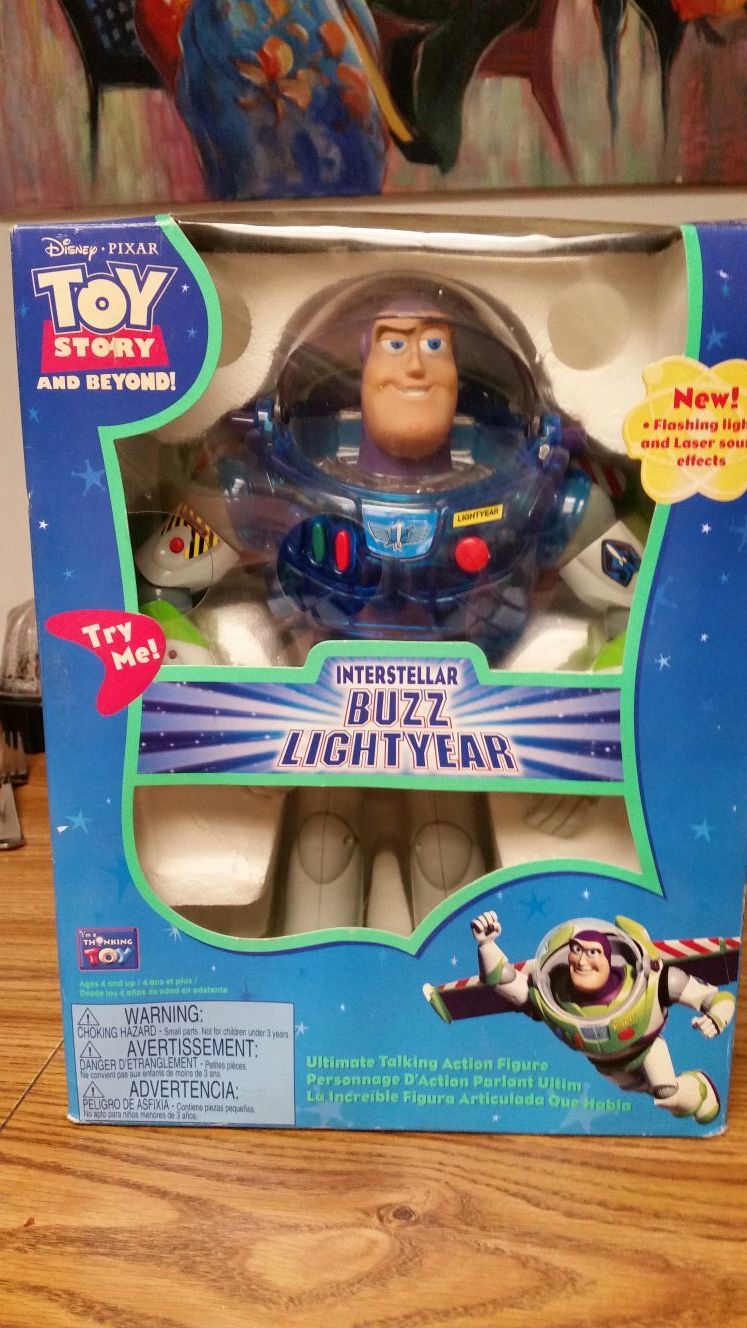 INTERSTELLAR BUZZ LIGHTYEAR NEW IN BOX RARE