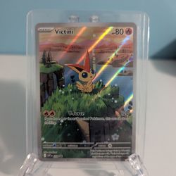 Victini full art Pokemon promo card