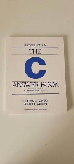 The C Answer Book: Solutions to the Exercises in 'The C Programming Language,' Second Edition Book