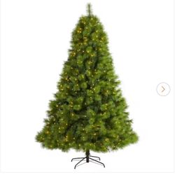 7.5 Ft Pre Lit Artificial Tree