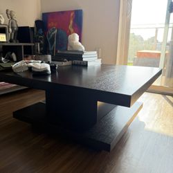 Stallard Pedestal Coffee Table with Storage