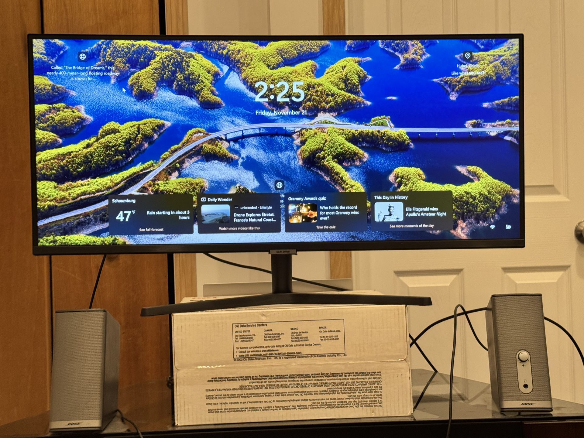 Bose Companion Il Series II computer speakers - works like new