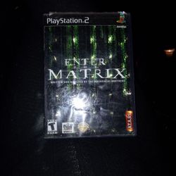 PS2 Enter The matrix 