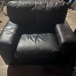 Leather Couch And Chair