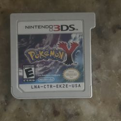 Pokemon Y used