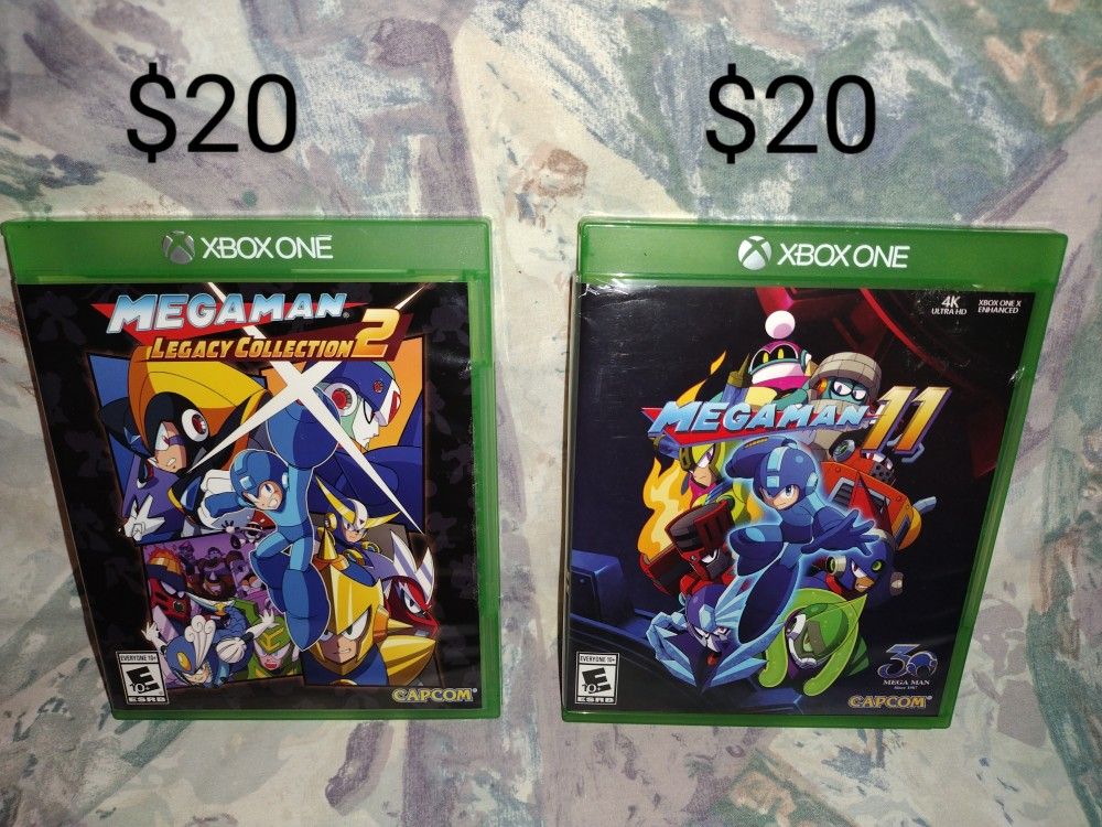 XBOX ONE MEGA MAN 11 & MEGA MAN LAGACY COLLECTION 2 