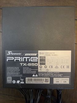 Seasonic prime titanium 850w psu