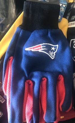PATRIOTS official NFL utility gloves