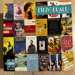 F. Scott Fitzgerald 1000 Piece Puzzle 